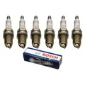 Produktbild: 6 x Zündkerzen BOSCH für 2.6 110kW + 2.8 128kW AUDI 80 (B4) 100 A6 (4A) A4 (B5)