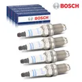 Produktbild: 4x BOSCH 0242235668 ZÜNDKERZEN FÜR VW GOLF PASSAT BMW E30 E36 AUDI A3 SEAT SKODA