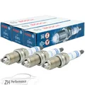 Produktbild: 3x BOSCH FR7LDC+ Zündkerzen 0242235668 für VW Golf IV Polo Seat Skoda Octavia