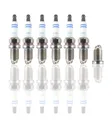 Produktbild: 6x ORIGINAL BOSCH ZÜNDKERZEN NICKEL 0242235668 FR7LDC FÜR AUDI BMW FIAT  LANCIA