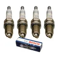 Produktbild: 4 x Zündkerzen BOSCH für 1.0 1.4 1.6 1.8 2.0 AUDI A3 A4 Polo Lupo VW Golf III IV