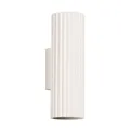 Produktbild: Wandlampe Up Down 2x GU10 H: 20cm Creme Modern Strahler Wand Leuchte Treppe Flur