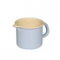 Produktbild: Riess 9cm Milchtopf 0,5 Liter Blau CLASSIC - Bunt/Pastell Schnabeltopf Induktion