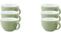 Produktbild: APS Cappuccinotasse 6er Set Cappuccino Tassen -SNUG-, 6-tlg., Porzellan, für Heißgetränke aller Art geeignet