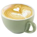 Produktbild: APS 16007 Cappuccinotasse in grün Ø 10,5 cm, Höhe 6,5 cm, 300 ml