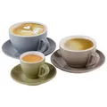 Produktbild: Cappuccinotasse grün APS 16007 Ø 10,5 cm 300 ml Keramiktasse Kaffee