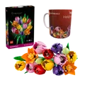 Produktbild: LEGO® Botanicals 11501 Tulpenstrauß Muttertagsaktion mit Gratis-Tasse Neu