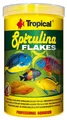 Produktbild: Tropical Spirulina Flakes - 250ml Flockenfutter Fischfutter Süß- und Meerwasser