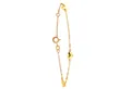 Produktbild: HOPLO Goldarmband Goldkette Singapurkette Länge 19cm - Breite 1,2mm - 333-8 Karat Gold, Made in Germany