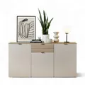 Produktbild: INA Sideboard Kommode in Kaschmir und Riva Eiche Optik