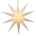 Produktbild: HGD CAS30188 Weihnachtsstern, Kunststoff, Weiß, groß