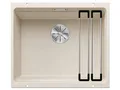 Produktbild: BLANCO ETAGON 500-U | Granitspüle aus SILGRANIT softweiß | Einbauart: Unterbau | für 60 cm breite Unterschränke | Systemkonzept mit vielseitig verwendbaren ETAGON-Schienen | [53x46x21,2 cm]