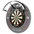Produktbild: WINMAU Polaris Dart Beleuchtung - Schlankes Schwarzes Design 120 Grad Dartscheibe Licht Mit Magnetbefestigung - Kompatibel Mit Allen WINMAU Dartscheiben - Professionelles Dartzubehör