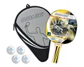 Produktbild: Donic-Schildkröt Tischtennis-Geschenkset Top Team 500, 1 Schläger, 4 Bälle inkl. Schlägerhülle, in Neuer Kartonverpackung, tolles Komplettset für den Start