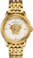 Produktbild: Versace VERD00318 Palazzo Empire weiss gold Edelstahl Armband Uhr Herren NEU