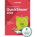 Produktbild: LEXWARE QuickSteuer 2026 (für das Steuerjahr 2025) Software Vollversion (Download-Link)