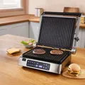 Produktbild: AMBIANO Kontaktgrill Tischgrill mit Touch-Display max. 2200W Top Angebot B-Ware