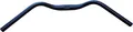 Produktbild: Urban Road Bike Retro Lenker 31,8 mm Schnurrbart Form Extra Breit Schwarz