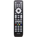 Produktbild: Philips Remote Control 8 in 1 (TV, Perfect Replacement, SRP2018_10 (Perfect Replacement SRP2018/10, Cable, DVD/Blu-ray, DVR, SAT, TV, VCR, IR Wireless, Press Buttons,)