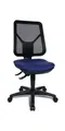 Produktbild: TOPSTAR Bürodrehstuhl mit Lendenwirbelstütze blau 430-510 mm ohne Armlehnen T...