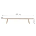 Produktbild: Fensterbank Schwibbogenerhöhung Stephani Erzgebirge Holz Fichte roh 60 x 7,2 cm