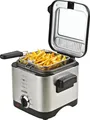 Produktbild: Mesko Home MS 4910 fryer Single 1.5 L Stand-alone 900 W Deep fryer Black Satin steel