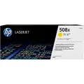 Produktbild: HP 508X - Hohe Ergiebigkeit - Gelb - original - LaserJet - Tonerpatrone (CF362X)
