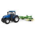 Produktbild: Amewi RC Traktor mit Kreiselschwader LiIon 500mAh blau/6+ (RTR Ready-to-Run) (22599)