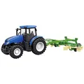 Produktbild: Amewi 22599 RC Traktor mit Kreiselschwader, Licht & Sound, 1:24 RTR inkl. Fernsteuerung, Akku, Ladekabel, Königsblau