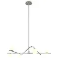 Produktbild: Trio Select Pendelleuchte Flaming Metall Silber