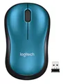 Produktbild: Logitech M185 Wireless Mouse blau-schwarz