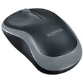 Produktbild: LOGITECH M185 Maus, optisch, wireless/kabellos blau/schwarz