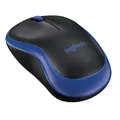 Produktbild: Logitech M185 Maus kabellos schwarz, blau