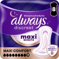 Produktbild: Always Discreet Inkontinenz Maxi Comfort 8 Hygieneeinlage 8 Stück (8x) (972565)