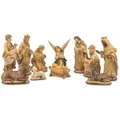 Produktbild: Krippenfiguren-Set, Natur, Kunststoff, 12-teilig, 35.6x8.2x26.6 cm, Dekoration, Weihnachtsdekoration, Krippenfiguren