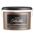 Produktbild: Craft Colors® hochwertige Wandfarbe edelmatt, Kreidefarbe made in Germany, DESIGN Collection No. 835 Cappucino Braun (5 Liters)