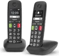 Produktbild: Gigaset E290 Duo - Schnurlostelefon mit Rufnummernanzeige - ECO DECT\GAP - Schwarz + zusätzliches Handset (L36852-H2901-B101)