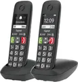 Produktbild: Gigaset E290 Duo schnurloses Telefon Großtasten Senioren DECT 2 Mobilteile