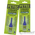 Produktbild: 2x 91005 PETEC SCHRAUBENSICHERUNG BLAU 5 GRAMM MITTELFEST SCHRAUBENKLEBER