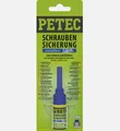Produktbild: PETEC 91005 Schraubensicherung Schraubenkleber Klebstoff mittelfest blau 5g