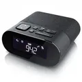 Produktbild: BEARWARE DAB+ Radiowecker - Küchenradio digital - FM und DAB / DAB + Radio mit je 20 Speicherplätzen - 16 Lautstärkestufen - Wecker - große Ziffern