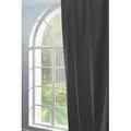 Produktbild: Adam Vorhang Uni Collection light (1 St), Kräuselband, blickdicht, aus 100% Bio-Baumwolle schwarz 145 cm x 225 cm
