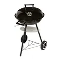 Produktbild: 4U-Onlinehandel Kugelgrill Ø42x70cm Rundgrill Holzkohlegrill Standgrill Grillwagen auf Rollen Gartengrill Grill BBQ