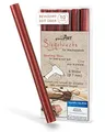 Produktbild: gravurART Siegelwachs flexibel für Wachspistole - Stilvoll Briefe versiegeln mit dem 6er Pack Wachs für Siegelstempel in Rot-metallic - 7 mm