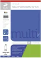 Produktbild: Multifunktionspapier 7X PLUS - A4, 160 g/qm, limone, 25 Blatt