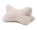 Produktbild: Gözze - Lesekissen Sven, Nackenkissen in genoppter Optik, Lese- und Relaxkissen für Nacken und Rücken, 40 x 25 cm - Creme