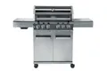 Produktbild: CHEF QUISINE Premium Edelstahl BBQ Gasgrill 4+2 Brenner Grill 20.7 kW silber