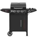 Produktbild: Royal Gourmet Gasgrill 3+1 Brenner Grillwagen 11,5kw Gasgrill