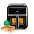 Produktbild: GOURMETmaxx Heißluft-Fritteuse Digital 5l 1400W schwarz/Edelstahl NEU