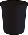 Produktbild: Papierkorb Helit The Green German, Volumen 18 l, umlaufender Griffrand, Recyclingkunststoff, Ø 315 x H 331 mm, schwarz 185175